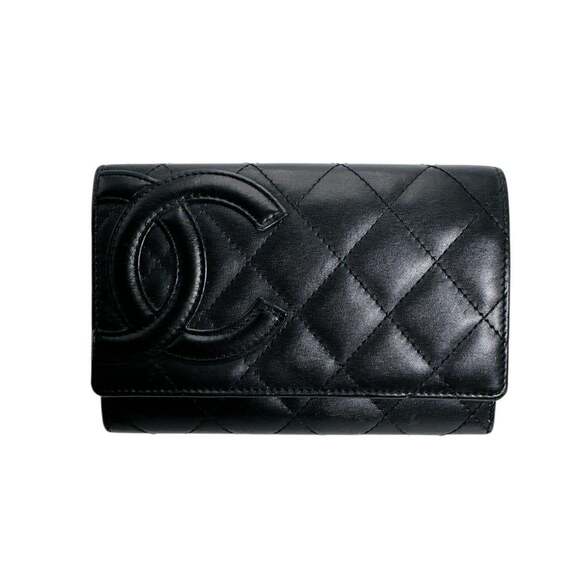 CHANEL Black Leather Wallet - Picture 2 of 16